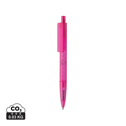 Stylo X3 en plastique givré GRS