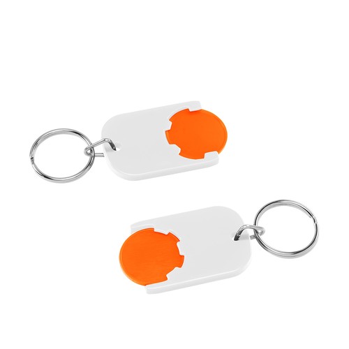 Porte-clés jeton 1€ "Gamma"