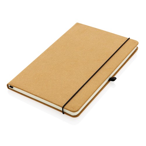 A5 Hardcover Notizbuch aus GRS recyceltem PU A5 Hardcover Notizbuch aus GRS recyceltem PU