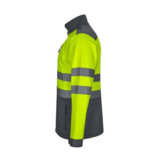 VL HESTIA LARGE. Two-tone soft shell jacket (280g/m²), with fleece lining and TPU membrane, in polyester (96%) and elastane (4%) VL HESTIA LARGE. Two-tone soft shell jacket (280g/m²), with fleece lining and TPU membrane, in polyester (96%) and elastane (4%)