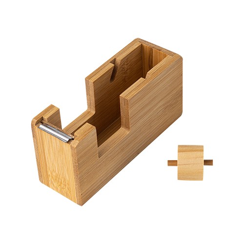 Porta scotch realizzato in bambù, scotch non inclu Baldellia Porta scotch realizzato in bambù, scotch non inclu Baldellia