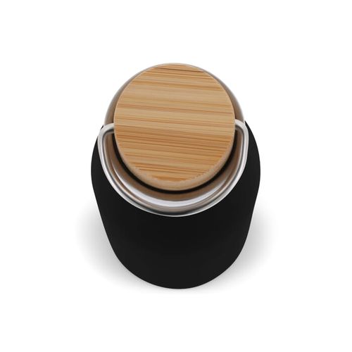 Thermo bottle with bamboo lid 500ml Thermo bottle with bamboo lid 500ml
