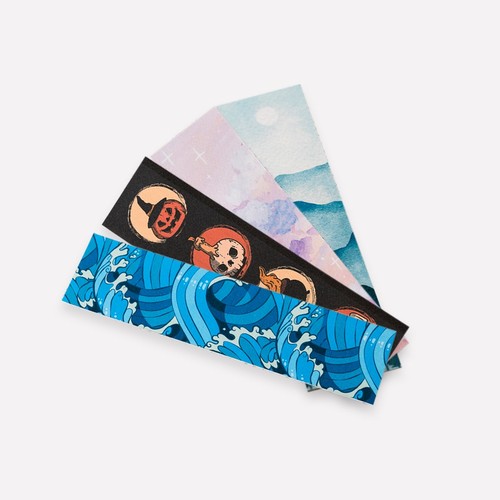 BOOK MARKED 210X55MM CUSTOMIZABLE LAMINATED CARDBOARD