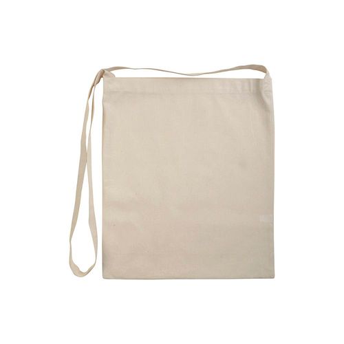 135 g/m2 cotton shopping bag with shoulder strap (3 x 118 cm)