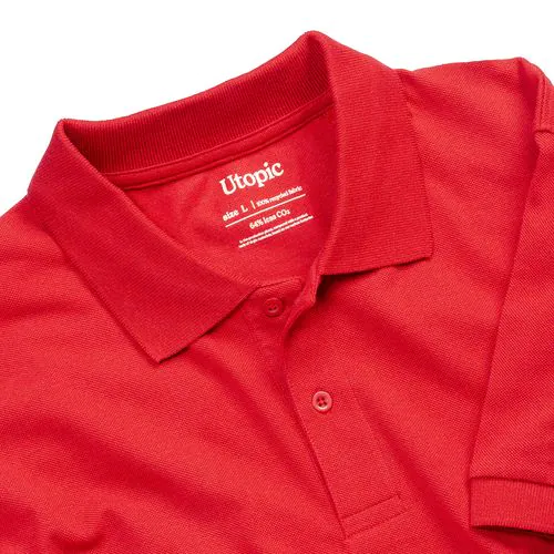 100% recycled fabric polo