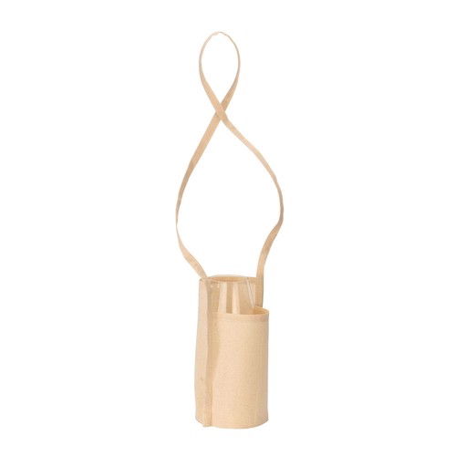 Tasting glass holder in organic cotton 150g/m2, with 90 cm string. Tasting glass holder in organic cotton 150g/m2, with 90 cm string.