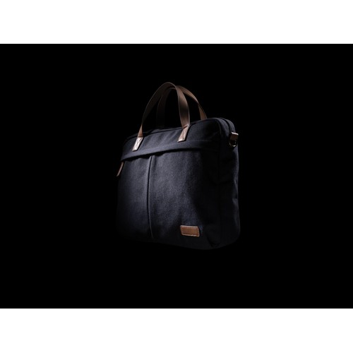 Impact AWARE™ 16 oz. recycled canvas laptoptas Impact AWARE™ 16 oz. recycled canvas laptoptas