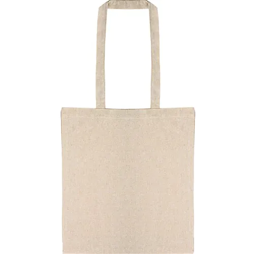 100% RECYCLED COTTON (150 gr/m²) SHOPPING BAG