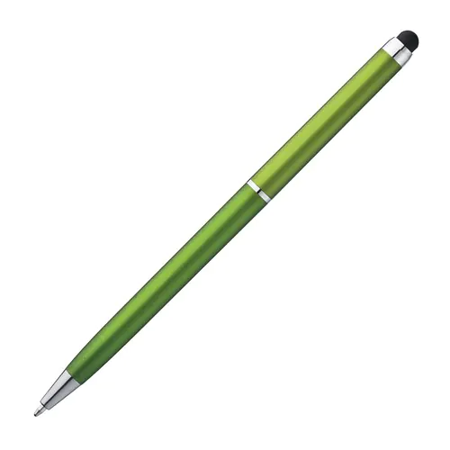 Plastic ball pen with touch function