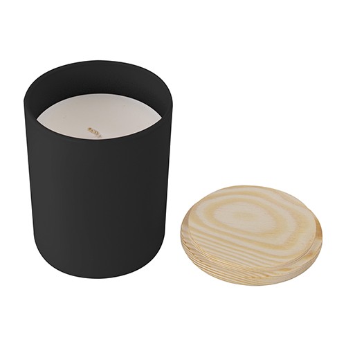 Bougie parfumée à la vanille en verre Mandorlo