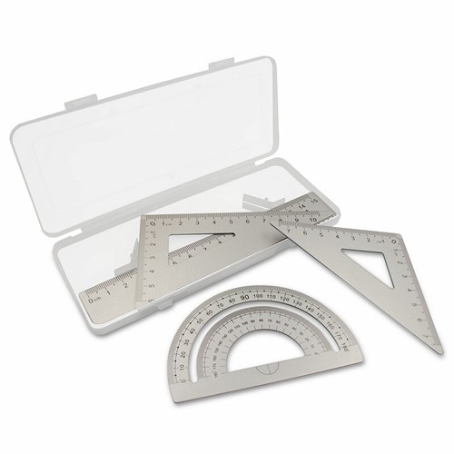 School set, ruler, 2 set squares and protractor | Kaulana School set, ruler, 2 set squares and protractor | Kaulana