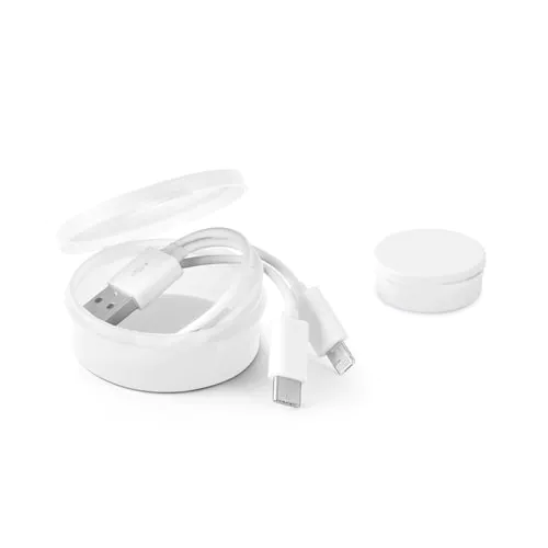 EMMY. Cable USB 3 en 1 hecho en ABS y PVC EMMY. Cable USB 3 en 1 hecho en ABS y PVC