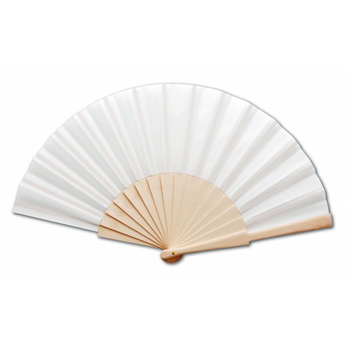 Wood and polyester fan Maden