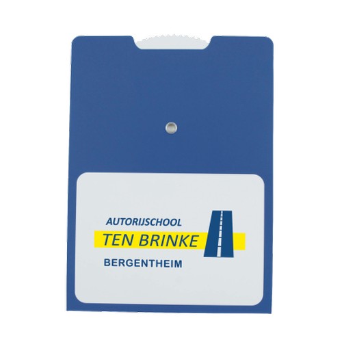 Cardboard parking disc