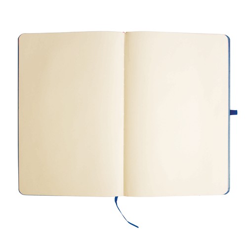 Bloc-notes en carton recyclé avec détails colorés Bloc-notes en carton recyclé avec détails colorés