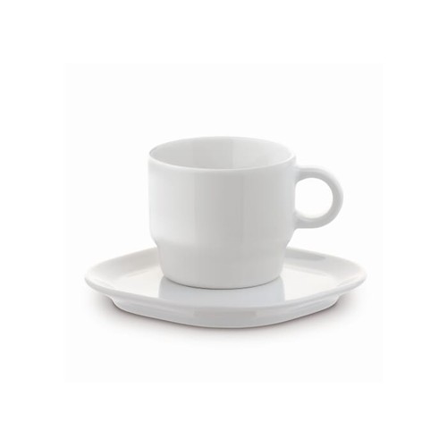 Cup & saucer square Satellite 180ml Cup & saucer square Satellite 180ml