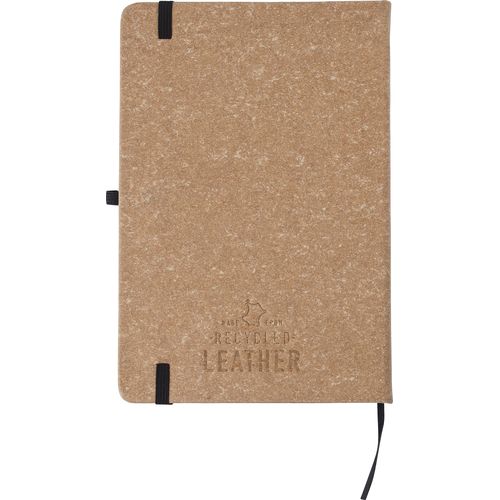 Recycled leather notebook (A5) Gianna