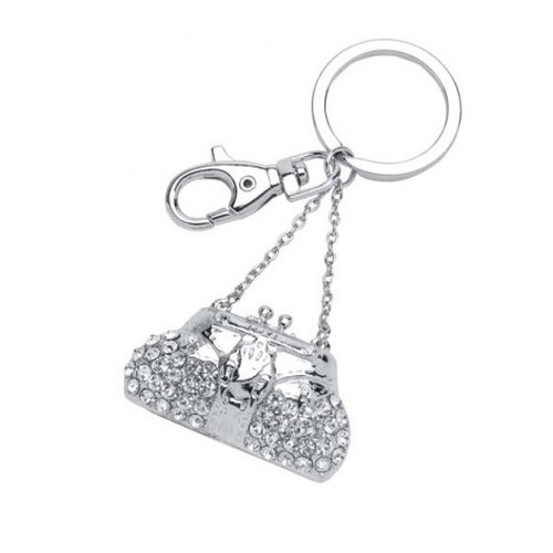 PORTE-CLÉS SAC À MAIN A/STRASS