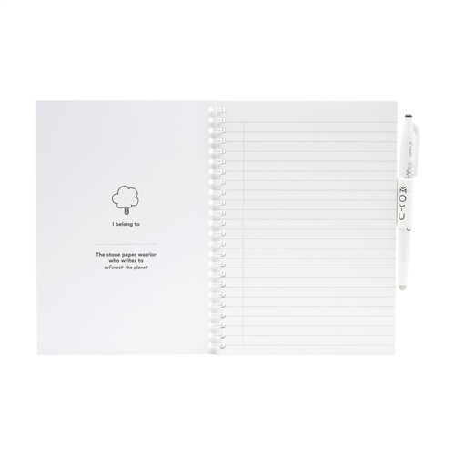 MOYU Erasable Stone Paper Notebook SoftCover 18 pages MOYU Erasable Stone Paper Notebook SoftCover 18 pages