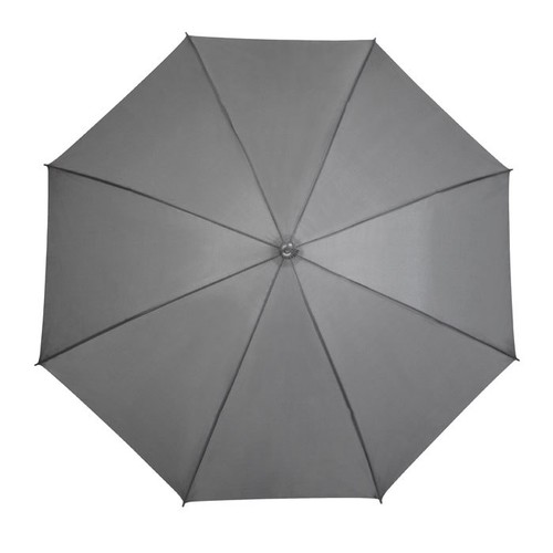 PARAPLUIE GRIS MANCHE PVC GRISE d=106cm