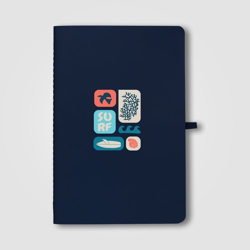 Monolith Stone Paper Soft Touch Lined Journal - A5