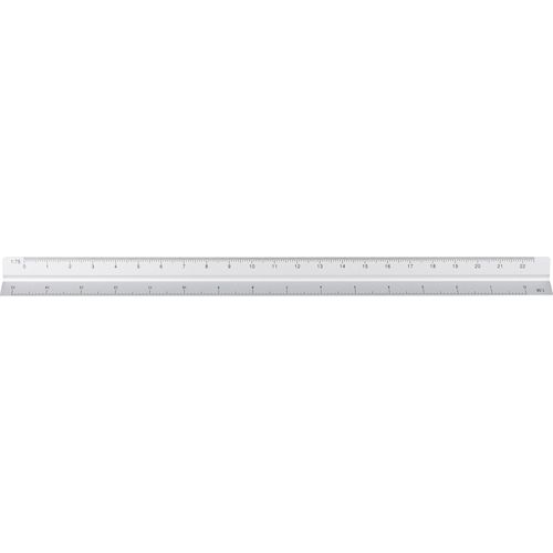 Aluminium 30 cm triangle-shaped ruler Tavi Aluminium 30 cm triangle-shaped ruler Tavi