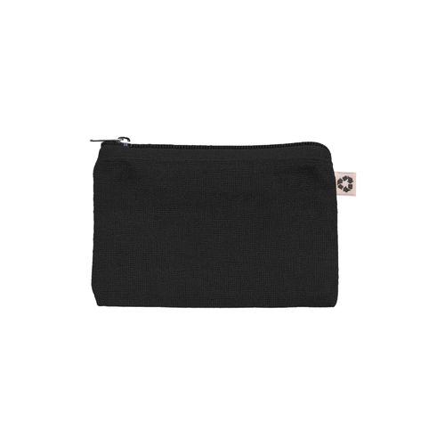 Pouch in recycled cotton 220 g/m2 with removable internal keyring Pouch in recycled cotton 220 g/m2 with removable internal keyring
