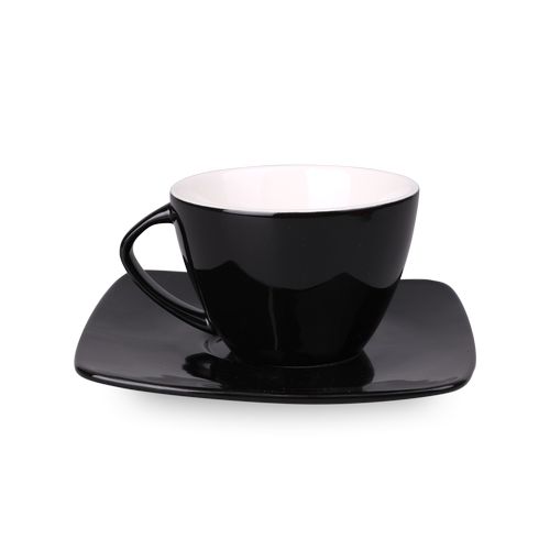 Cup Luna Set 220ml black/white Cup Luna Set 220ml black/white