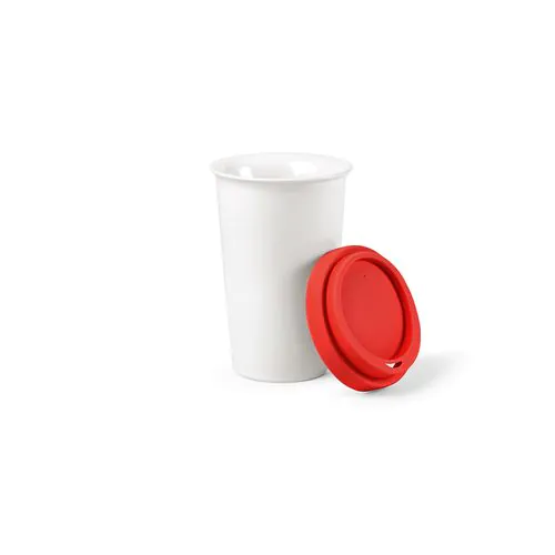 Tagus Travel Cup 330 ml (300 ml netti) in ceramica, doppia parete Tagus Travel Cup 330 ml (300 ml netti) in ceramica, doppia parete