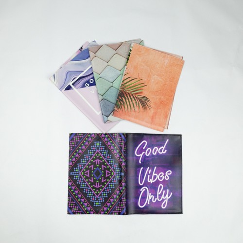 COUVERTURE AGENDA A5 EN NAPPE PERSONNALISABLE