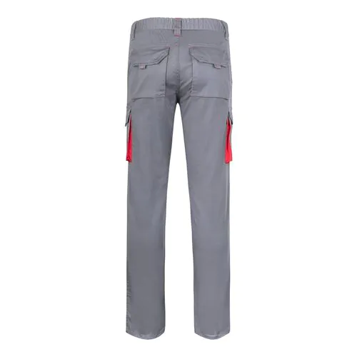 VL FIDES. Two-tone, multi-pocket stretch trousers (240g/m²), in cotton (46%), EME (38%) and polyester (16%) VL FIDES. Two-tone, multi-pocket stretch trousers (240g/m²), in cotton (46%), EME (38%) and polyester (16%)