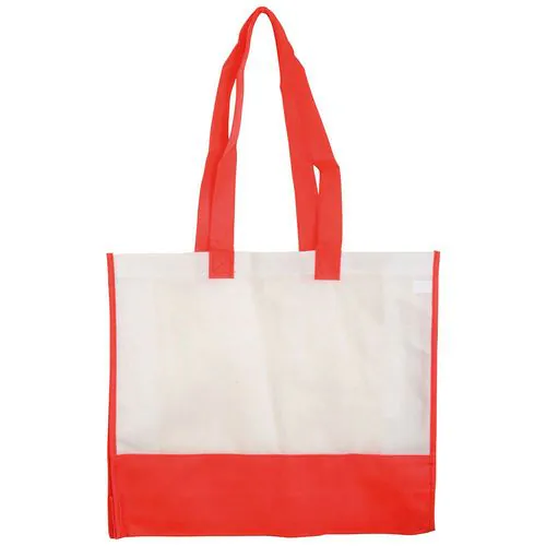 Bolsa bicolor de tejido sin tejer Bolsa bicolor de tejido sin tejer