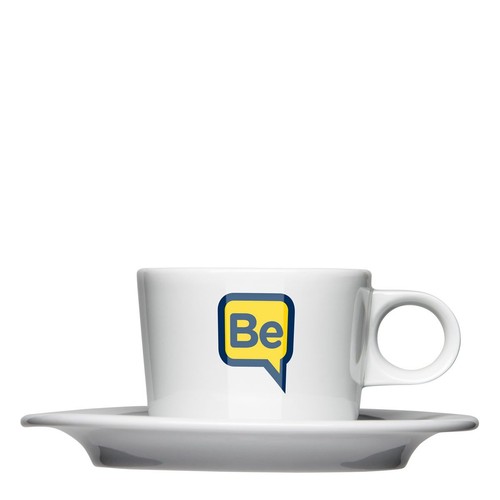 Cappuccino Cup Shape 203 + 1C full decor printing Cappuccino Cup Shape 203 + 1C full decor printing