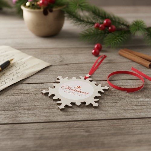 Wooden Snowflake