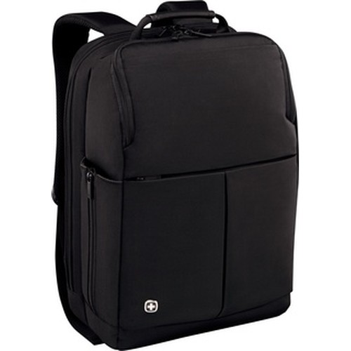 Wenger, Reload 16” Laptop Backpack with Tablet Pocket, Black (R) Wenger, Reload 16” Laptop Backpack with Tablet Pocket, Black (R)