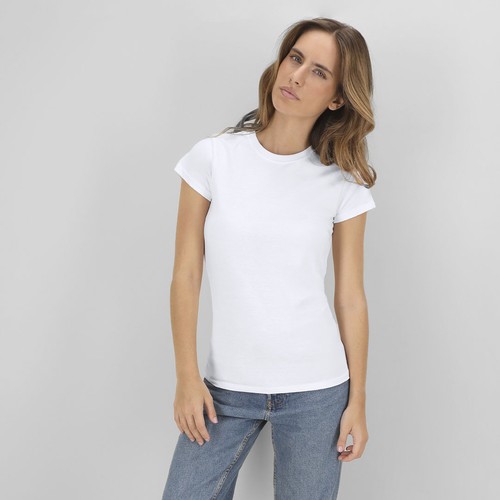 Wit Dames T-Shirt "keya" WCS150