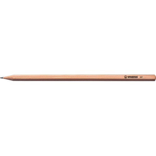 STABILO crayon graphite hexagonal en bois naturel STABILO crayon graphite hexagonal en bois naturel