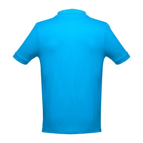 THC ADAM. Polo da uomo in cotone a maniche corte THC ADAM. Polo da uomo in cotone a maniche corte