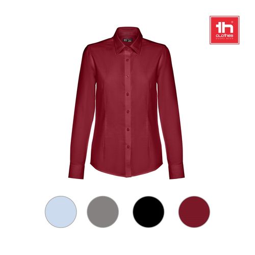 THC TOKYO WOMEN. Camicia oxford a maniche lunghe da donna