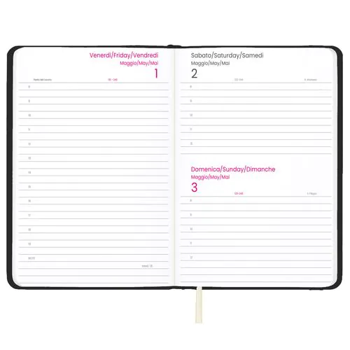 2026 daily planner with hard PU cover 2026 daily planner with hard PU cover