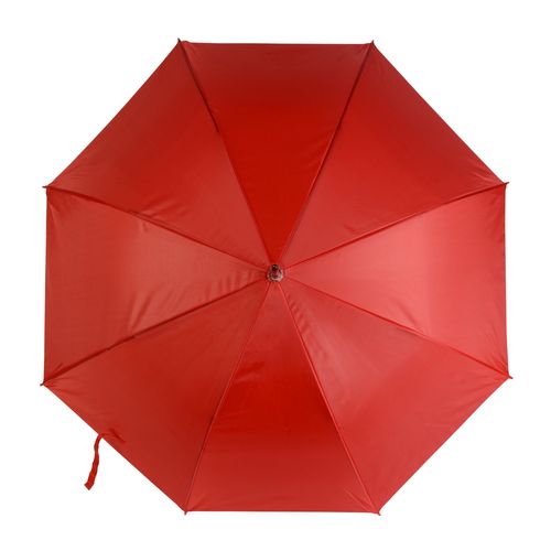 Automatic umbrella with metal shaft and plastic crook handle Automatic umbrella with metal shaft and plastic crook handle