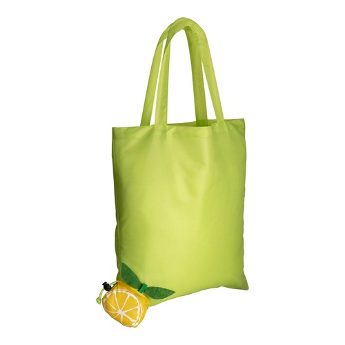 190T polyester, orange-, lemon- and blackberry-shaped foldable shopping bag