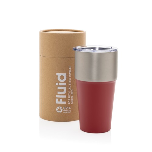 Bicchiere Fluid in r-acciaio RCS 500ml Bicchiere Fluid in r-acciaio RCS 500ml
