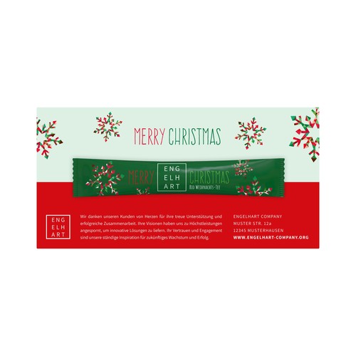 Tea Flyer DIN Lungo incl. 1 TeaStick  "Design Personalizzato"