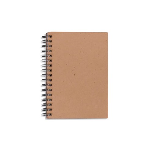 Seed paper spiral notebook