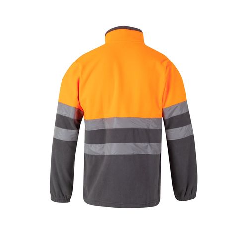 VL EROS LARGE. Tweekleurig fleecejack (280g/m²) van polyester (100%) VL EROS LARGE. Tweekleurig fleecejack (280g/m²) van polyester (100%)