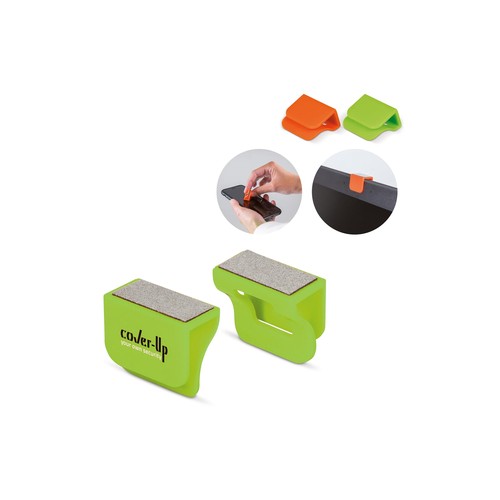 Cache webcam avec essuie écran Cache webcam avec essuie écran