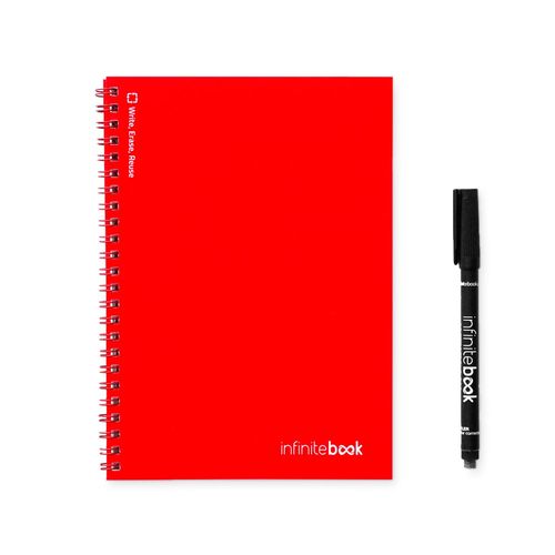 INFINITEBOOK PLAIN A5. A5 Infinitebook with flexible cover and 15 plain whiteboard pages INFINITEBOOK PLAIN A5. A5 Infinitebook with flexible cover and 15 plain whiteboard pages