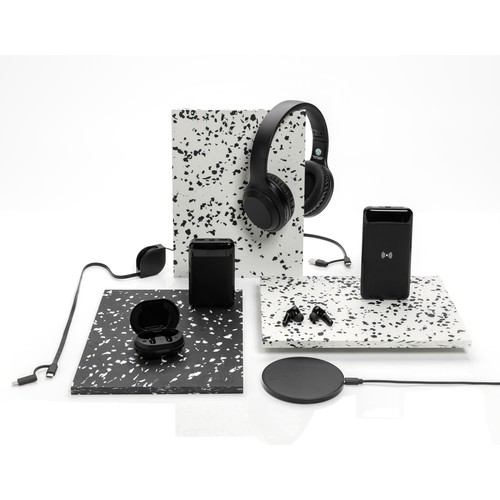 RCS standaard recycled plastic wireless powerbank RCS standaard recycled plastic wireless powerbank
