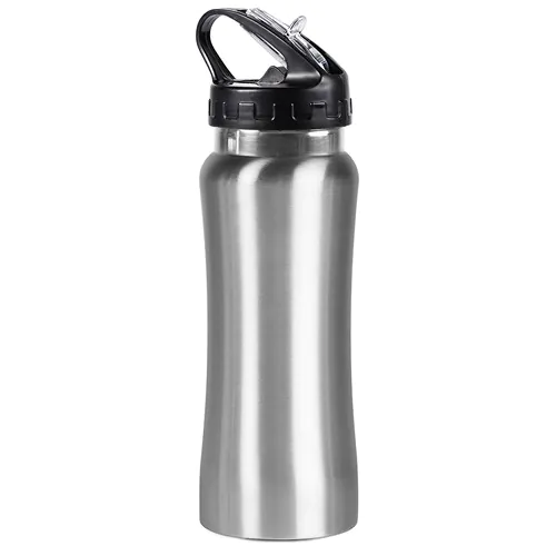 600 ML SPORTS WATER-BOTTLE IN STAINLESS AND PLASTIC